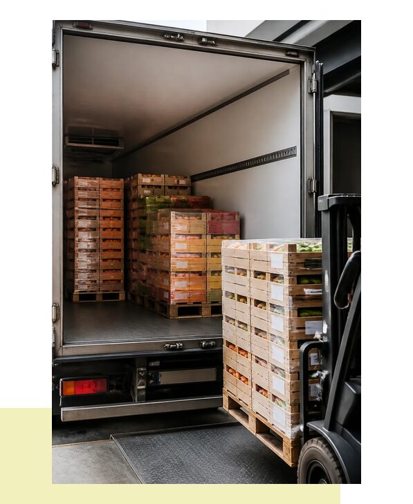 Перевозка сельхозпродукции на паллетах с доставкой в Рубцовск