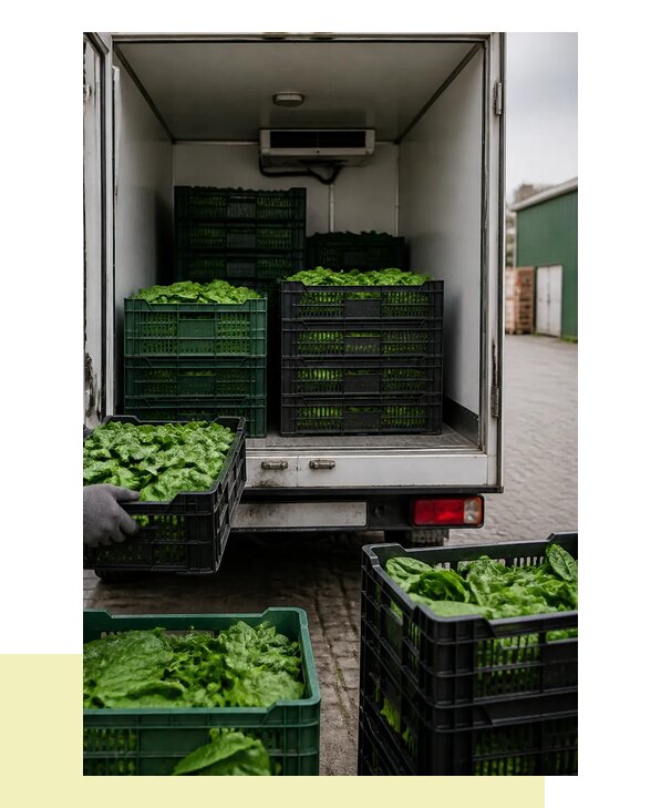 Перевозка шпината в Рубцовск с сохранением свежести продукции
